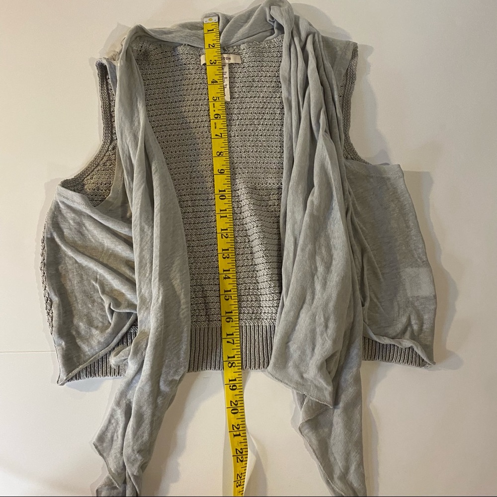 Covington Chiffon Wrap Cardigan - Picture 6 of 7